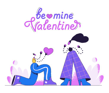 Be mine Valentine PNG, SVG
