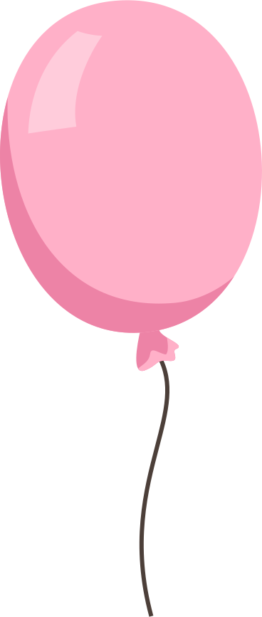 Розовый шар в PNG, SVG