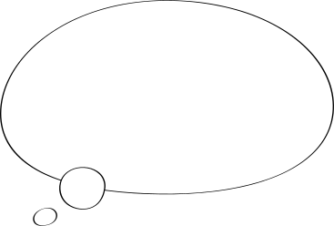 Ilustración animada de burbuja de pensamiento en GIF, Lottie (JSON), AE