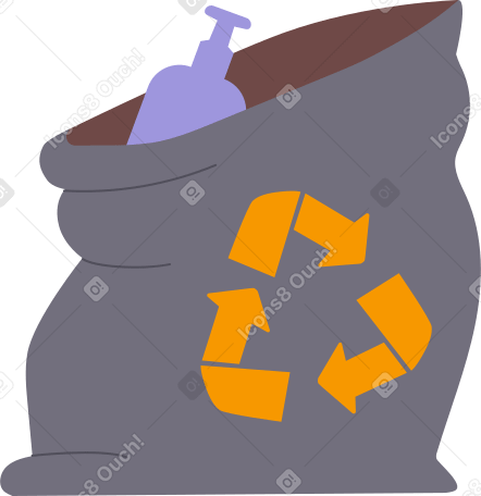bolsa de basura PNG, SVG