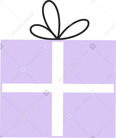 giftbox Illustration in PNG, SVG