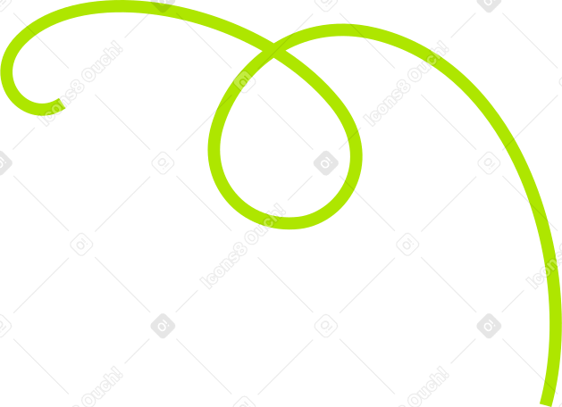 зеленая линия в PNG, SVG