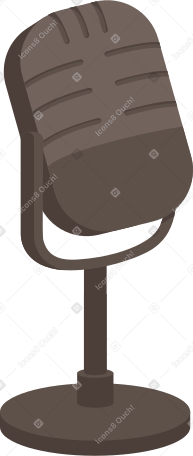 podcast microphone PNG, SVG
