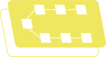 チェーン付きの黄色の傾斜した長方形 PNG、SVG