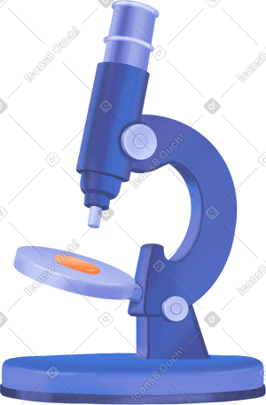 blue microscope PNG, SVG