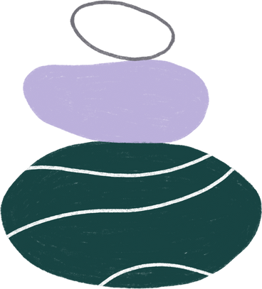 three stones stacked on top of each other PNG, SVG