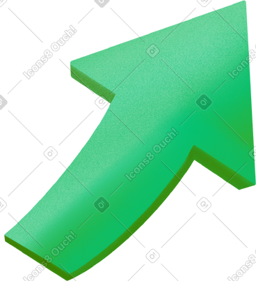 Green arrow PNG, SVG