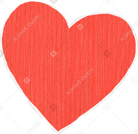 heart-shaped greeting card Illustration in PNG, SVG