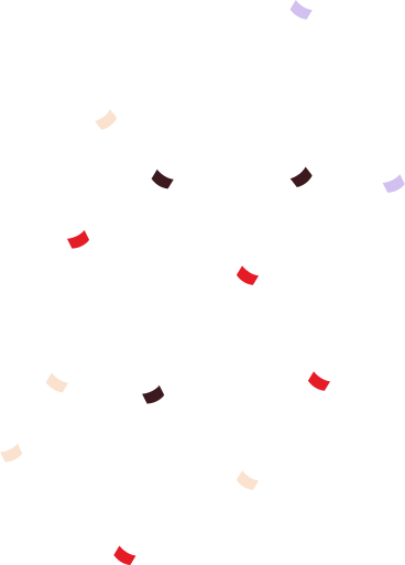 Confettis en papier PNG, SVG