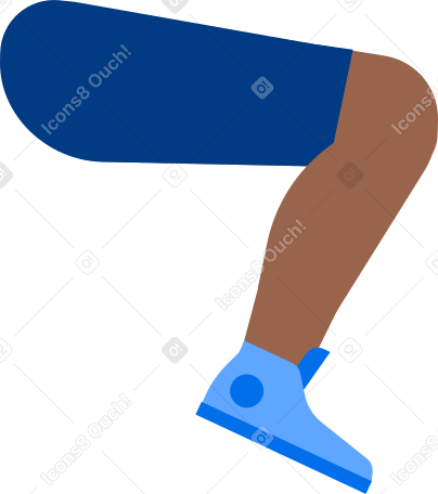 woman leg Illustration in PNG, SVG