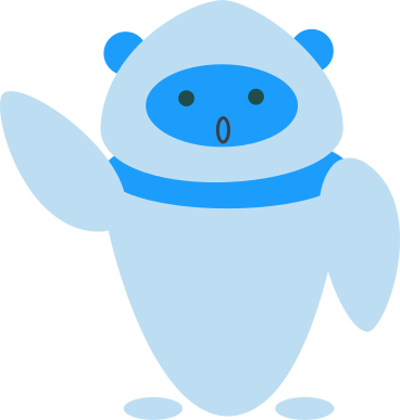 blue assistant robot PNG, SVG