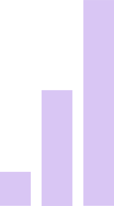 lilac bar chart PNG, SVG