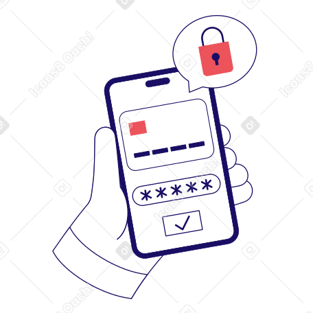 Sicherheit und datenschutz beim online-banking PNG, SVG