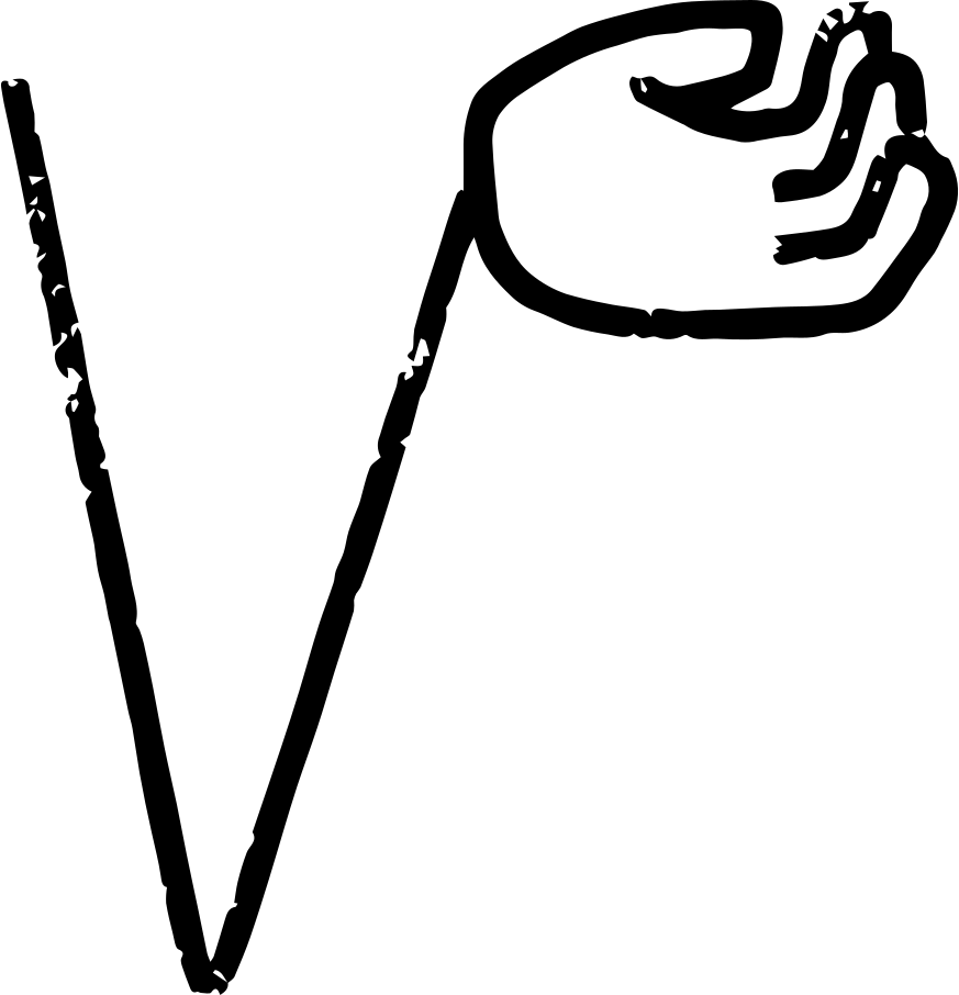 hand right Illustration in PNG, SVG