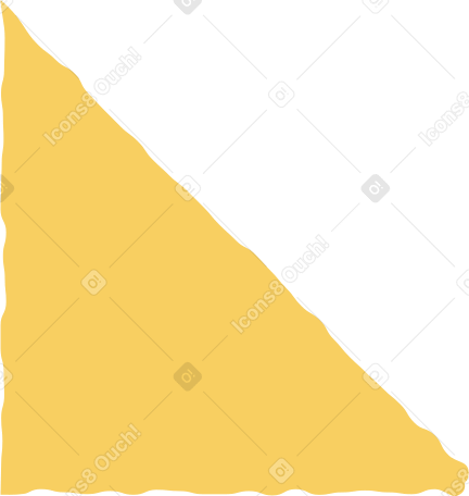 right yellow PNG, SVG