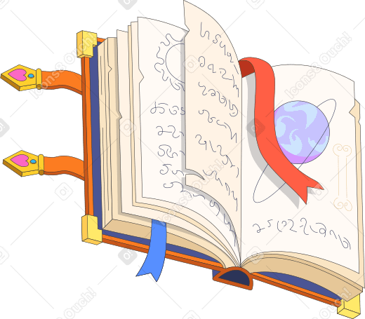 magic book PNG, SVG