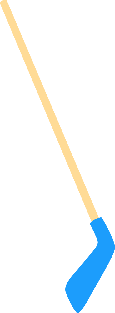 hockey stick PNG, SVG