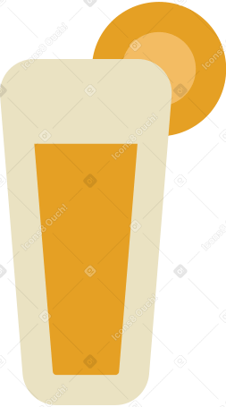 limonada de playa PNG, SVG