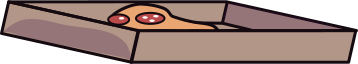 pizza box PNG, SVG