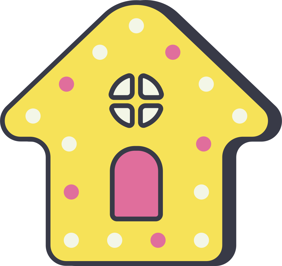 gingerbread house Illustration in PNG, SVG