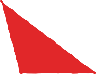 Red scalene triangle PNG, SVG