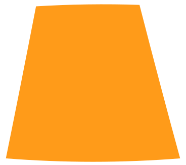 Trapèze jaune PNG, SVG