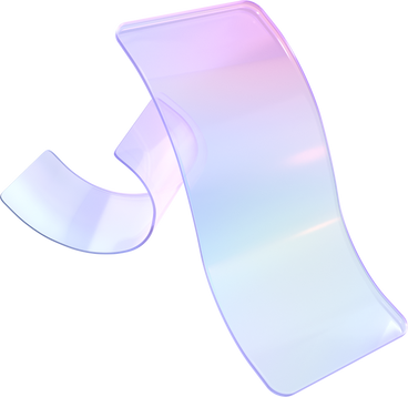 small and big transparent ribbons PNG、SVG