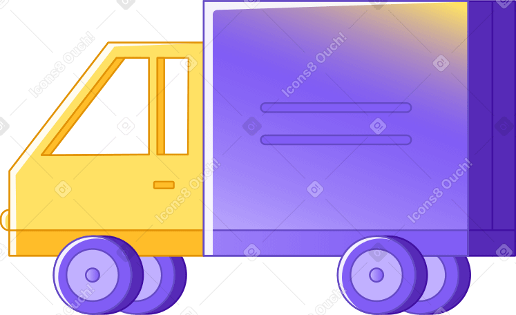 un camion PNG, SVG