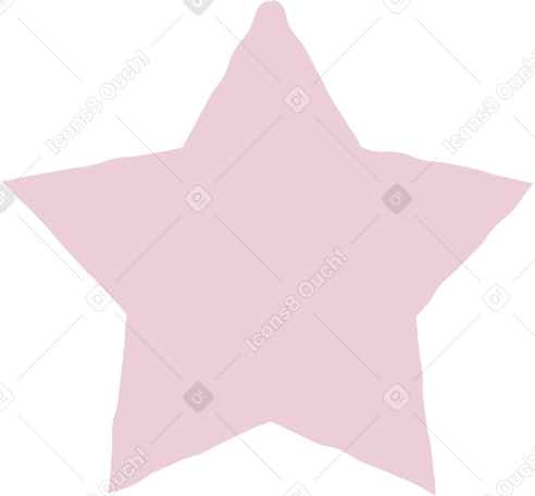 star pink Illustration in PNG, SVG