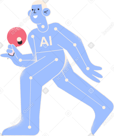 ai table tennis player PNG, SVG