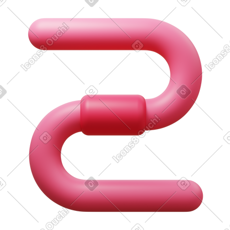 3D earthworm PNG, SVG