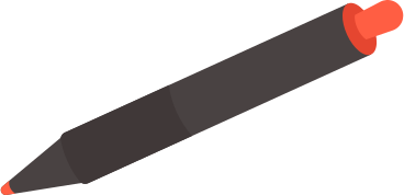 brown pen PNG, SVG