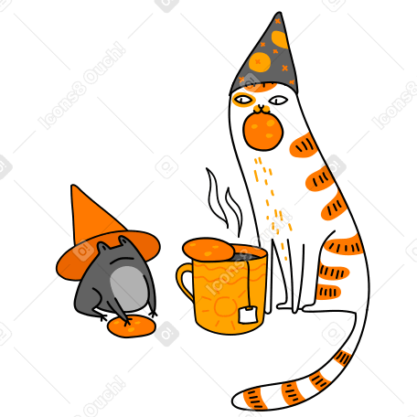 Costume party Illustration in PNG, SVG