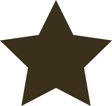 Brown star PNG, SVG