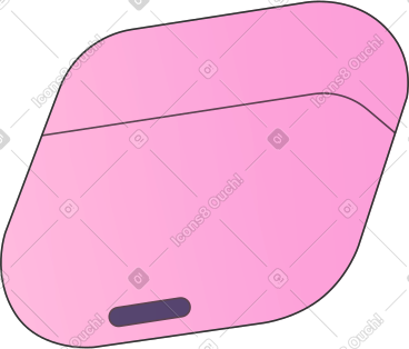 Headphone case PNG, SVG