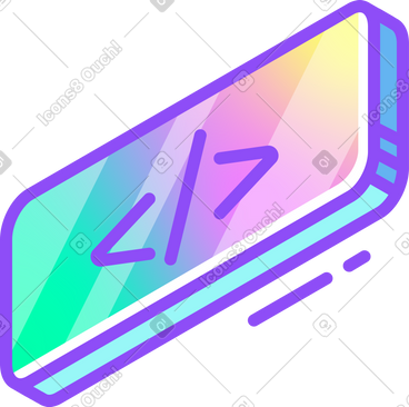 代码标志牌 PNG, SVG