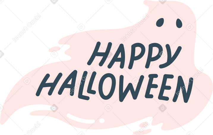 happy halloween simple PNG, SVG