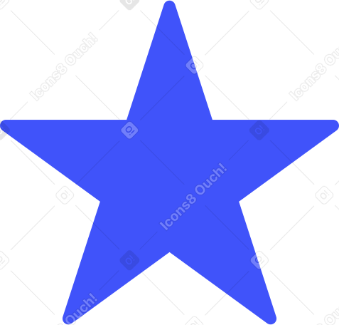 a forma di stella PNG, SVG