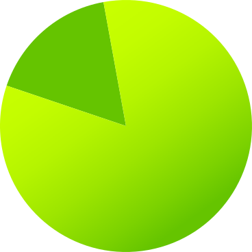 Green circle with diagram PNG、SVG