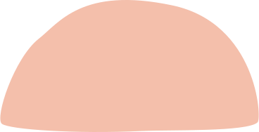 Pink semicircle PNG, SVG