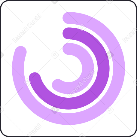 smart watch interface Illustration in PNG, SVG