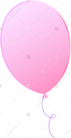 rosa ballon PNG, SVG