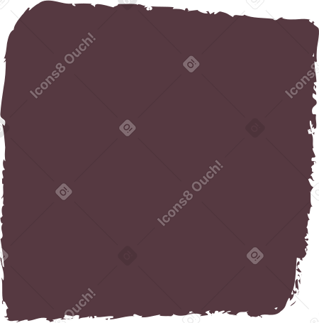 dark brown square Illustration in PNG, SVG