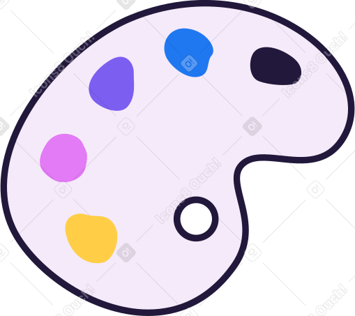 パレット のpngとsvgでのイラスト