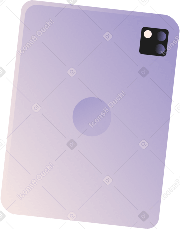 Rückseite des tablets PNG, SVG