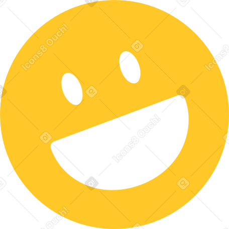 smile yellow PNG, SVG