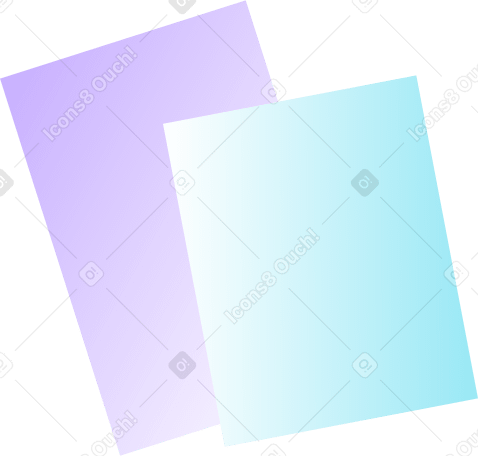 two sheets of paper PNG, SVG