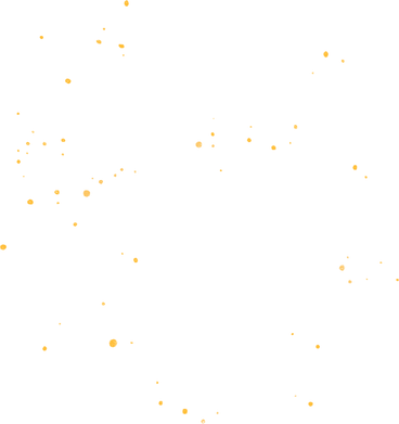 golden magic dots PNG, SVG