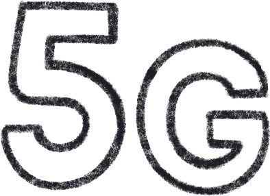 five g PNG, SVG