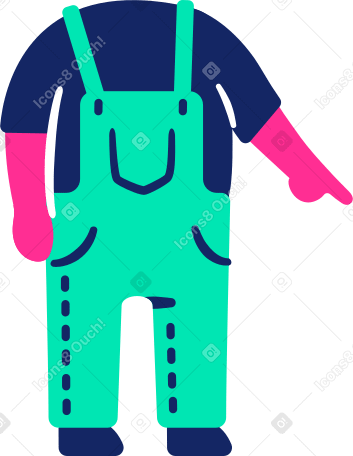 body child pointing Illustration in PNG, SVG